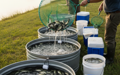 Biannual Pond Fish Stocking at Nixa Hardware & Seed Co