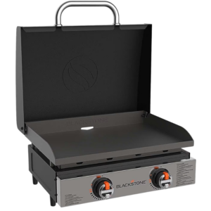 BLACKSTONE 22 2 BURNER TABLETOP GRIDDLE WITH HOOD. 800x800 (800 x 800 px)
