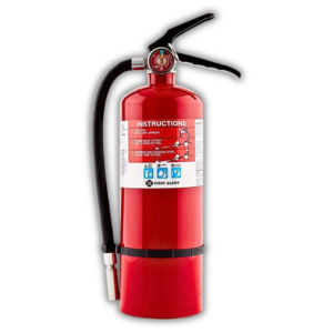 FIRST ALERT PRO5 HEAVY DUTY PLUS RECHARGABLE FIRE EXTINQUISHER 800x800